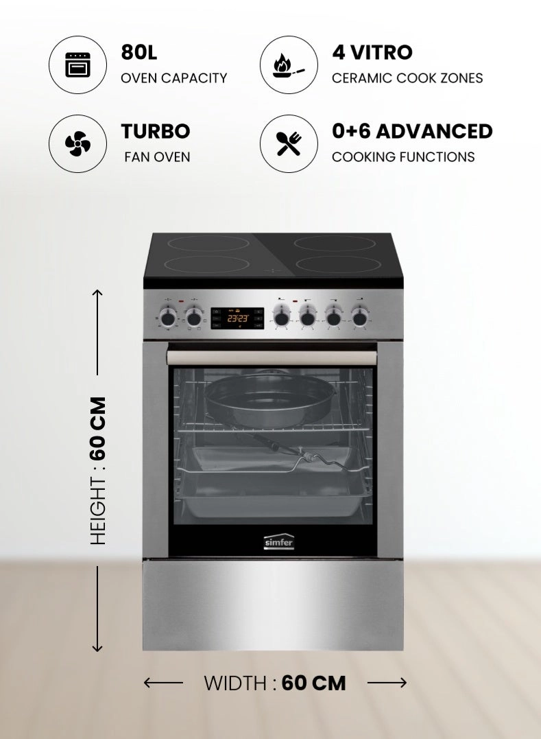 Simfer SMF6069VHF ELECTRIC Cooker