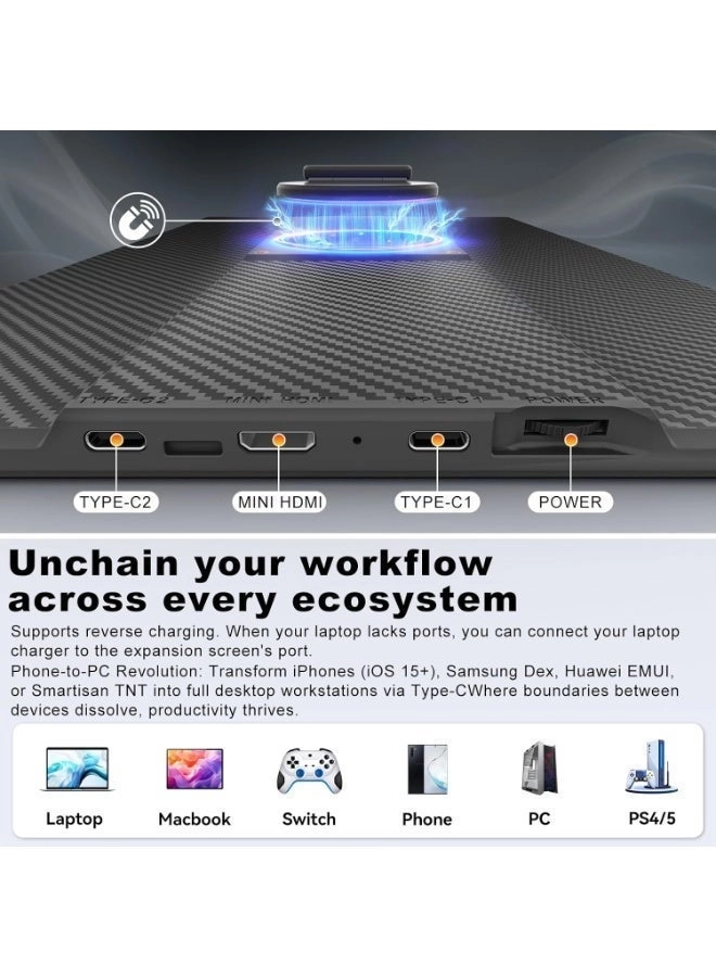 Portable Laptop Monitor Extender - V2-N2 16.1 Inches 1920 x 1200