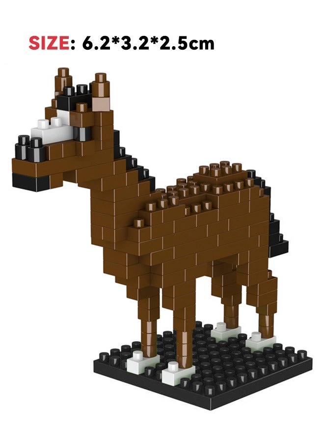 Animal Stacking Blocks - Camel/Crocodile/Horse/Snake 4 pcs Pack