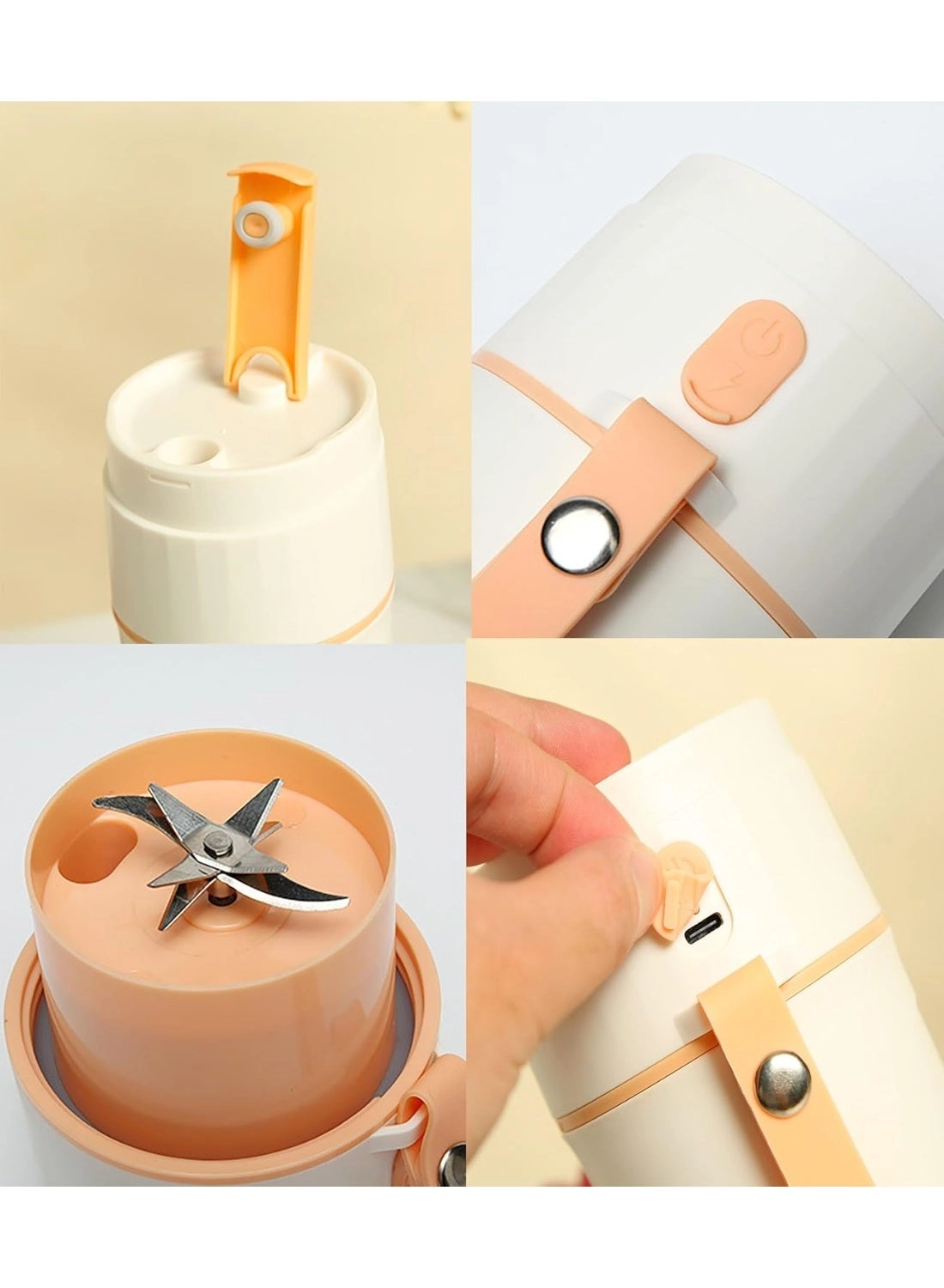 Portable Juice Blender Bottle - 340 ml