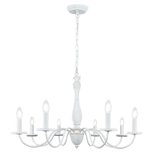 8 Lights Chandelier - Dimmable