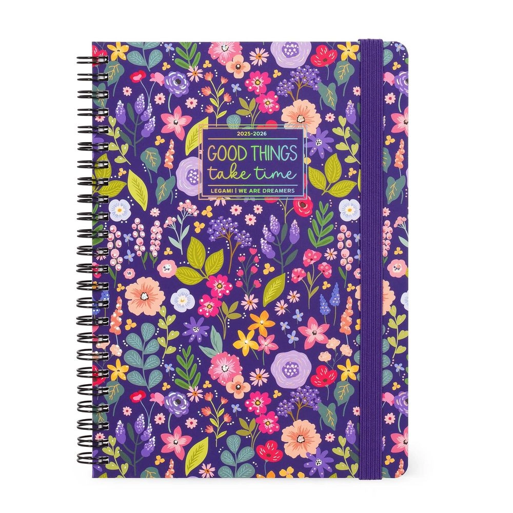 Legami 16 - Month Diary - 2025/2026 Flowers
