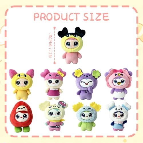 Twwiicce Plush Set - 6 cm - Assorted Styles