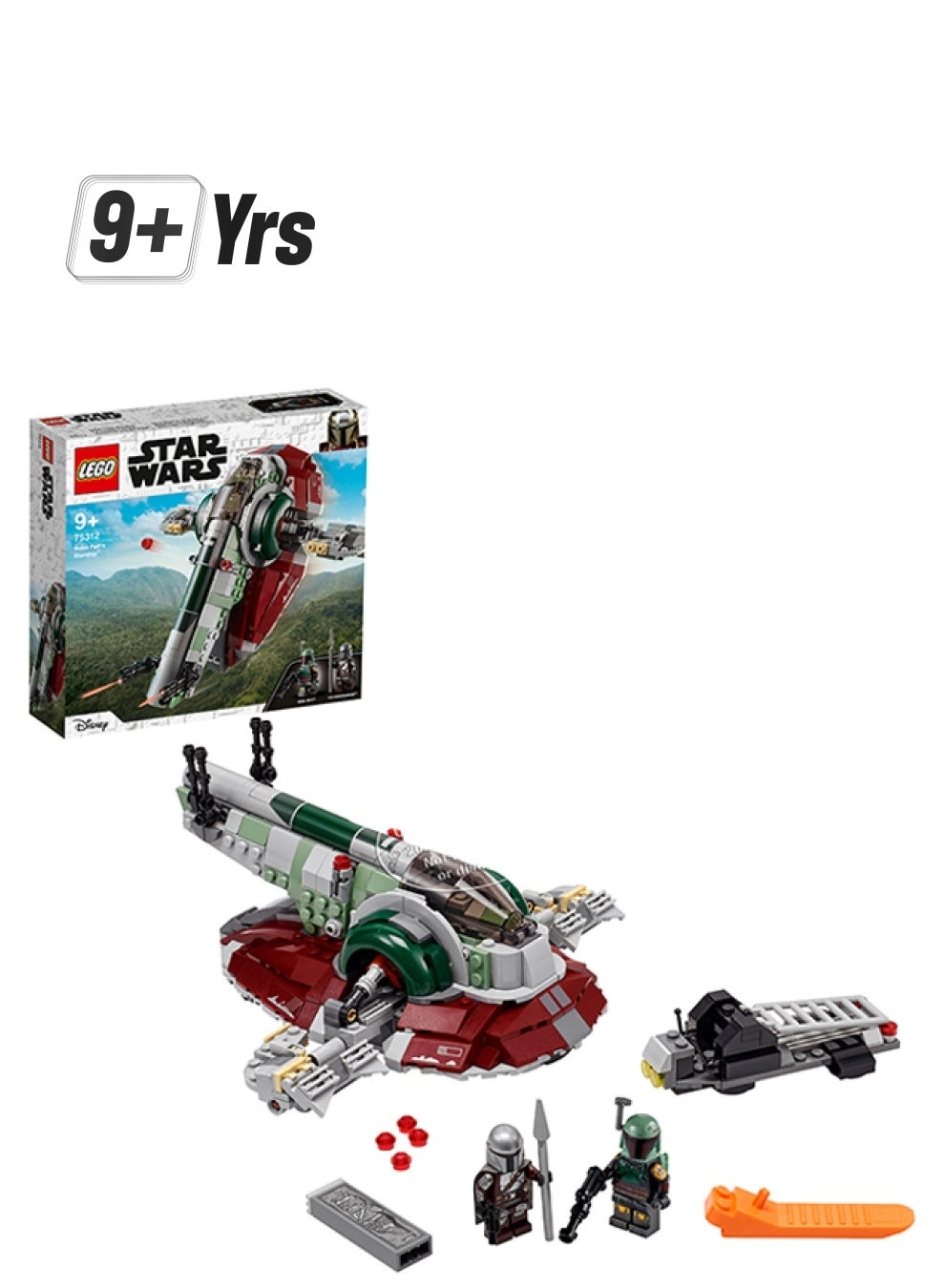 LEGO Star Wars - Boba Fett + The Mandalorian (75312) 2 pcs