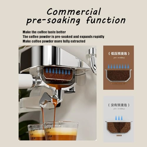 Espresso Machine - Grinder Milk Frother Digital Temperature Control