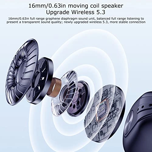 Single Ear Bone Conduction Wireless Headphone