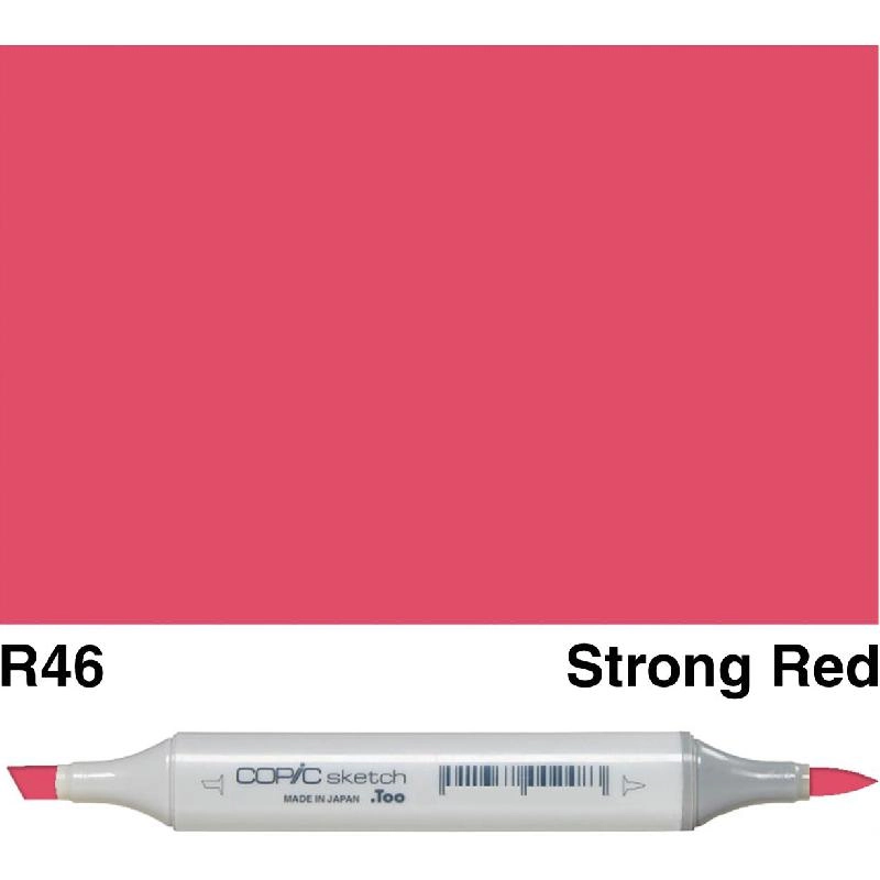Copic Sketch R-46 - Strong Red Twin Tip