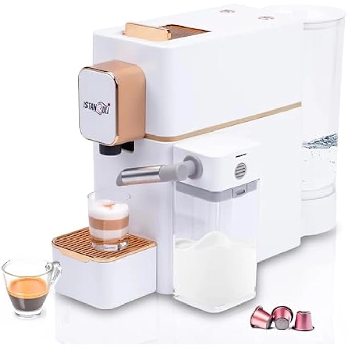 Capsule Coffee Maker & Milk I109