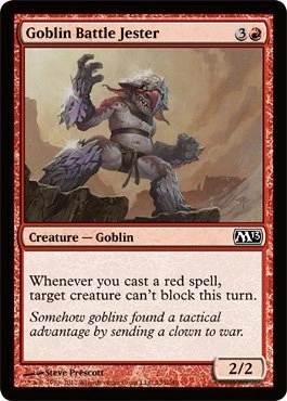 Magic: the Gathering Goblin Battle Jester 135