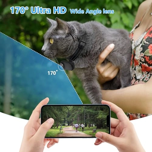 Cat Camera Collar - HD 1080P