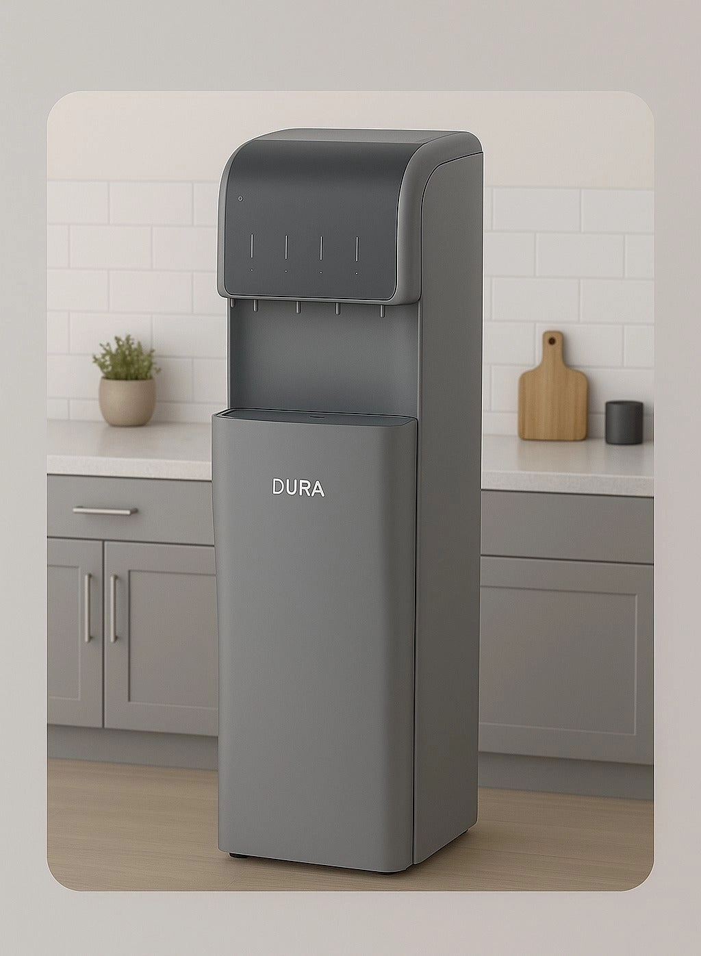 Dura 5 in 1 Bottom Loading Water Dispenser - UV LED Sterilization Dual Touchless