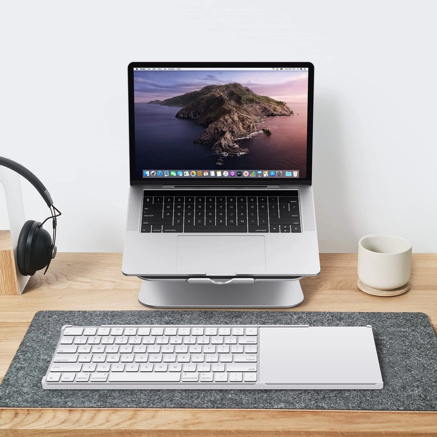 Stand Compatible with Apple Magic Wireless Keyboard and Apple Magic Trackpad