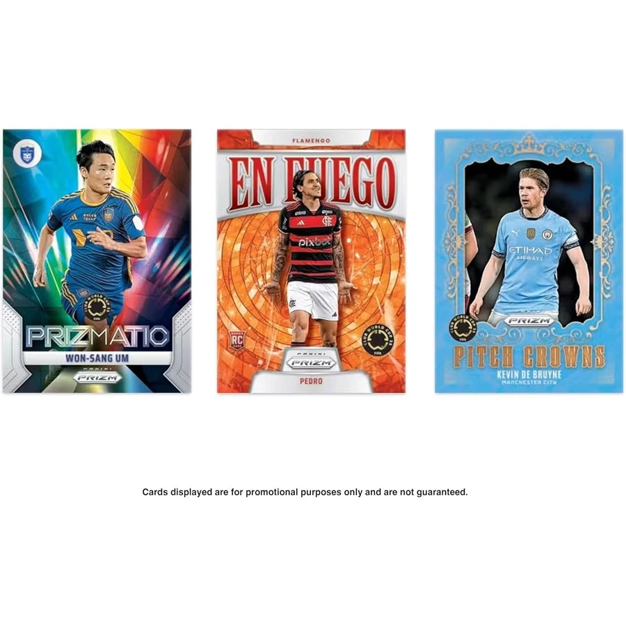 Prizm Club World Cup Soccer Mega Box - 2025 FIFA Exclusive Prizms Rookies Inserts