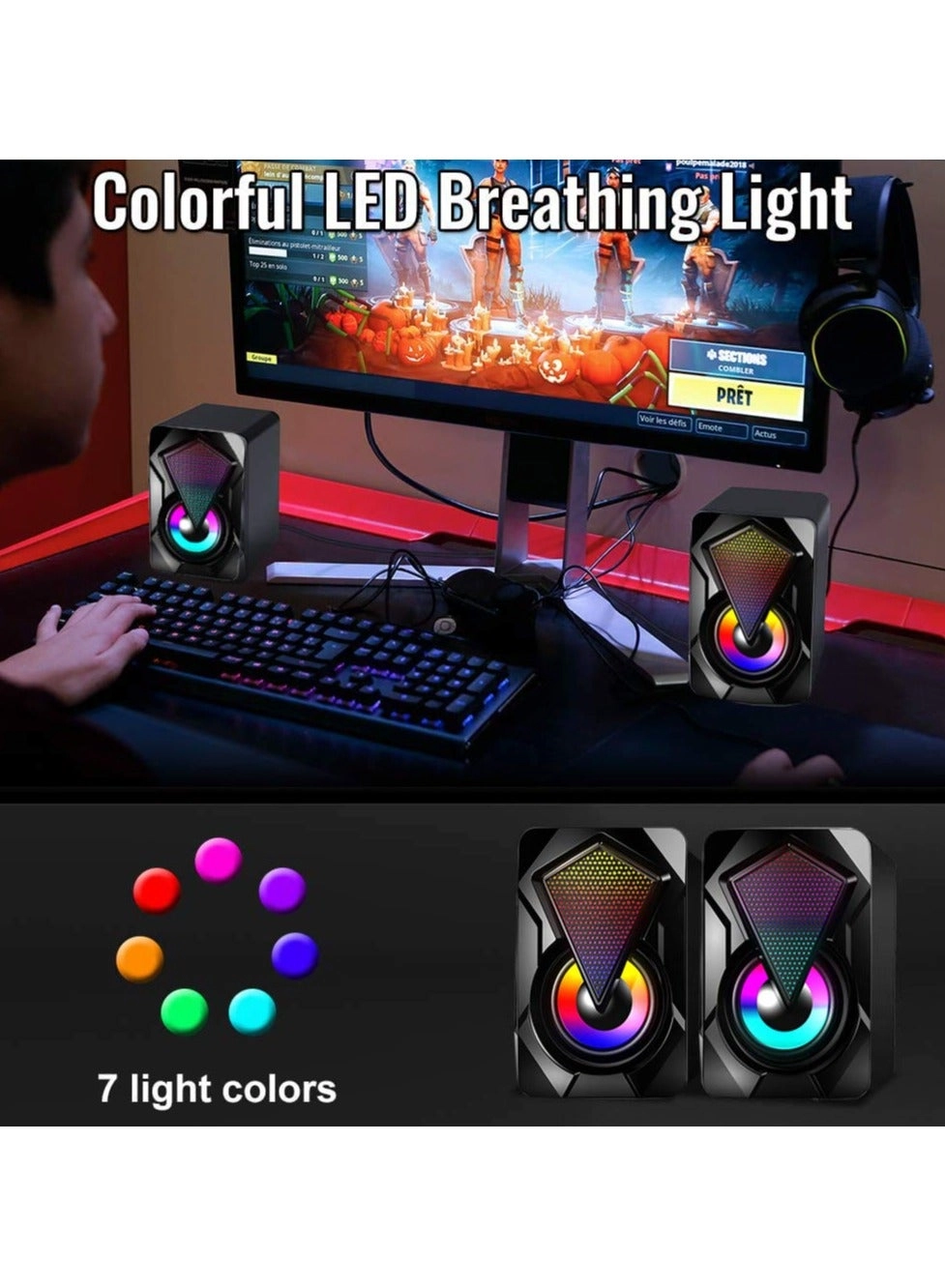 Computer Speakers - 2.0 6W