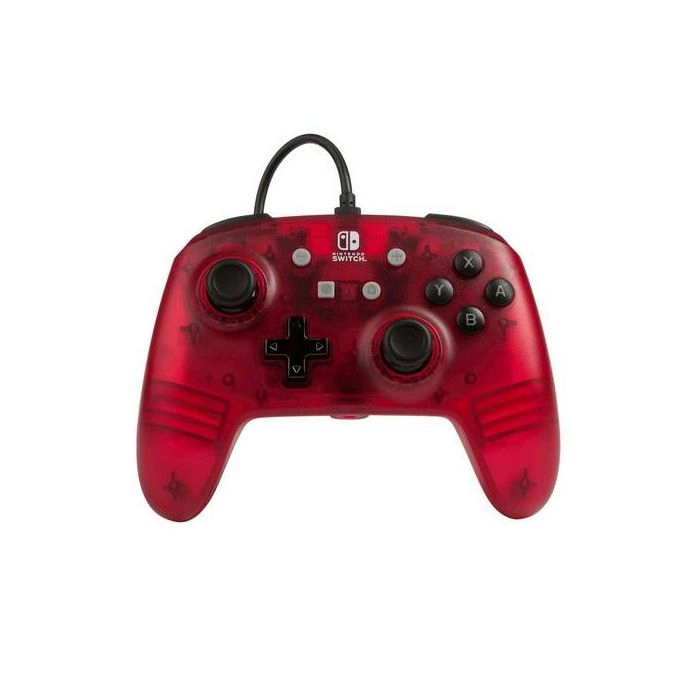 Enhanced Wired Controller - Red Frost Nintendo Switch