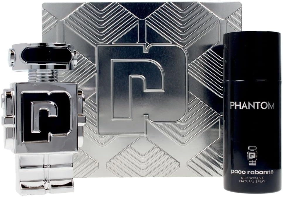 Rabanne Phantom Men Eau de Toilette - 100ml + Phantom Men Deodorant Spray - 150ml