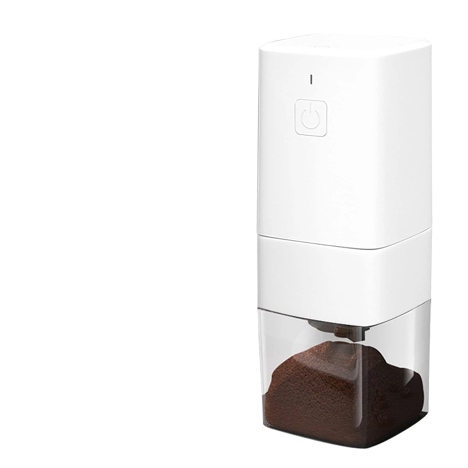 Coffee Grinder - White Stainless Steel