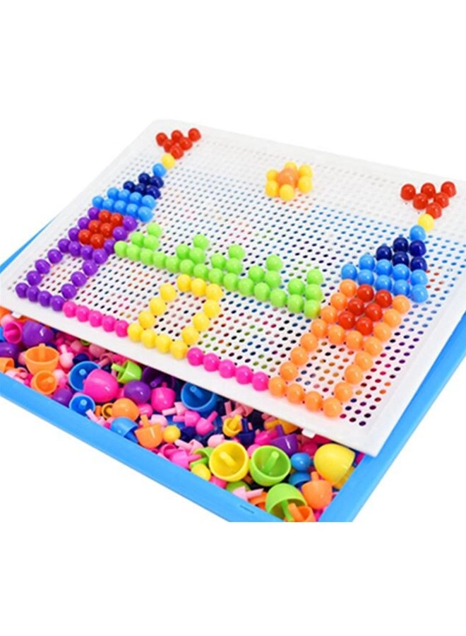 Mushroom Nail Pegboard Toy - 3+ Years