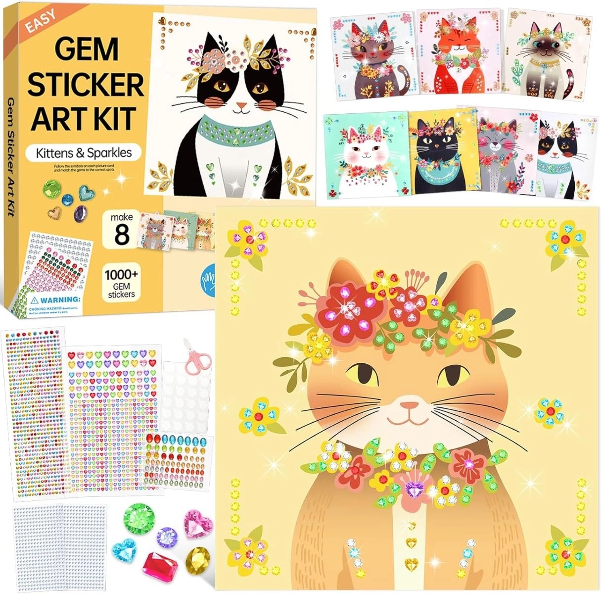 Cat Craft Kit - over 500 pieces