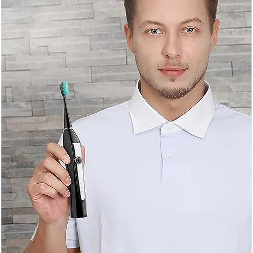 Sonic Electric Toothbrush - Soft Bristles 3 Modes 3 Replaceable Brush Heads