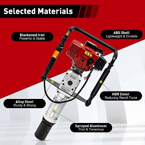 52CC 2 Stroke Gas Powered Pile Driver