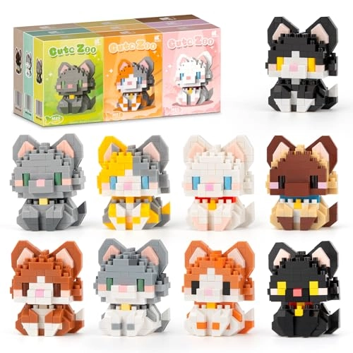 Cat Building Set - 1047 pcs