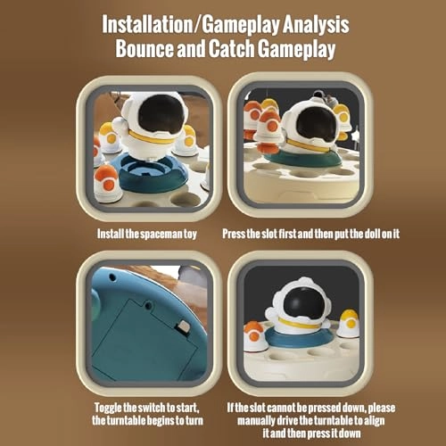 Turntable Bouncing Toy - 18 months+