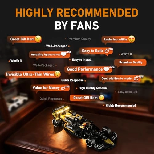 Light Set for Lego 77252 APXGP Team Race Car - LED Colorful