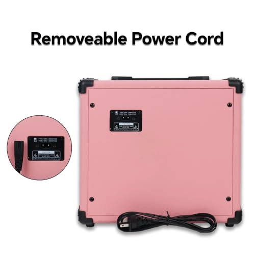 Electric Bass Guitar Amplifier - 20W Portable Orange