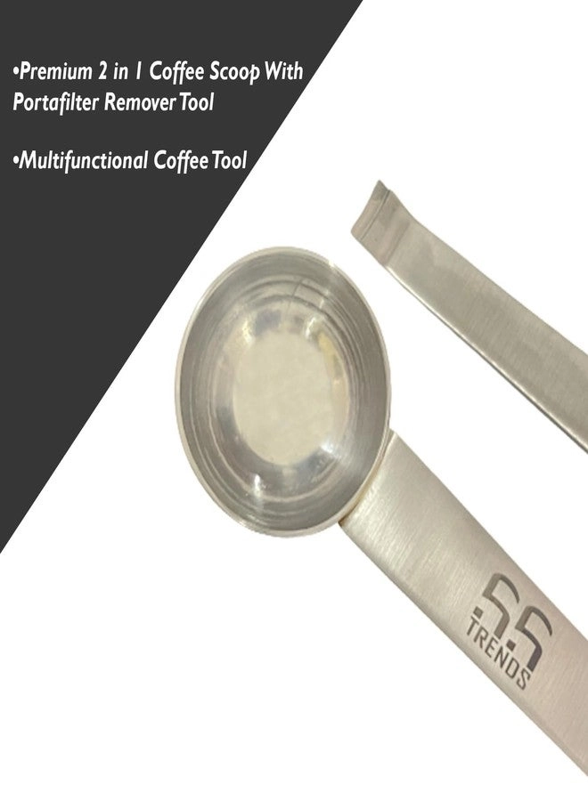 Portafilter Basket Remover Tool - Stainless Steel Espresso Cleaning Accessories
