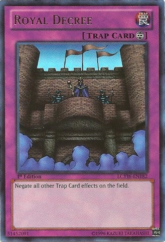 Yu-Gi-Oh! Anime Royal Decree LCYW-EN182 - 1st Edition