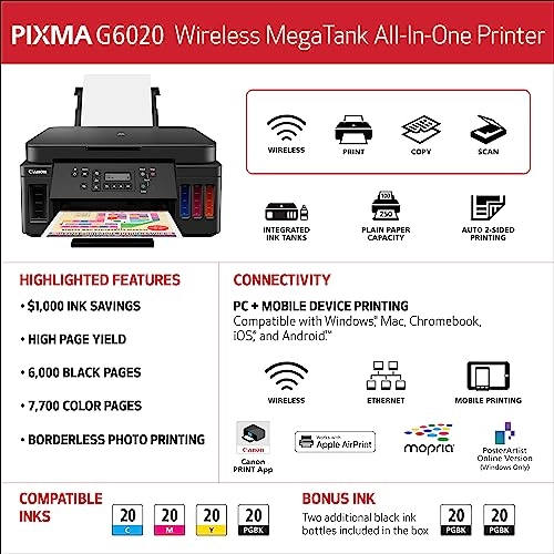 PIXMA G6020 - Inkjet Color