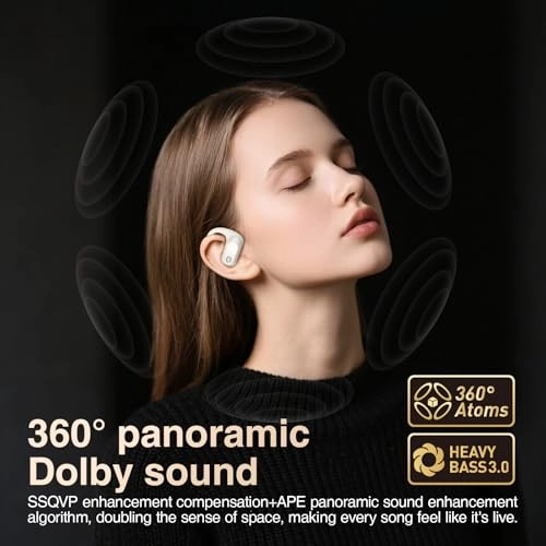 Open Ear Headphones Wireless Earbud