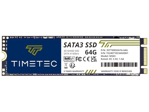 3D NAND SATA III - 64GB M.2 2280