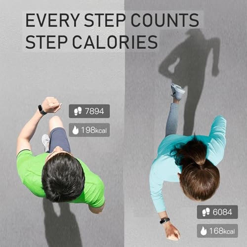 Fitness Tracker - Heart Rate Monitor 0.96 inch