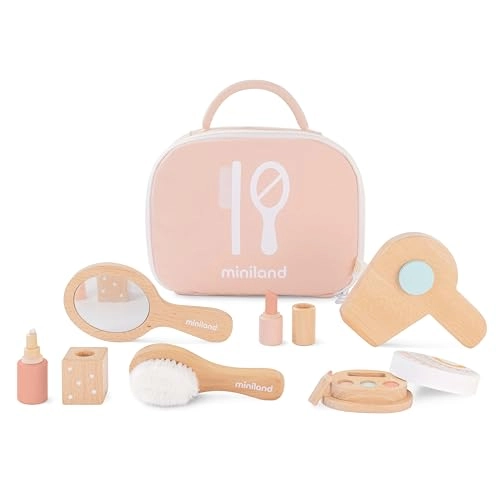 DOLL WOODEN BEAUTY SET - 7 pcs (94064)