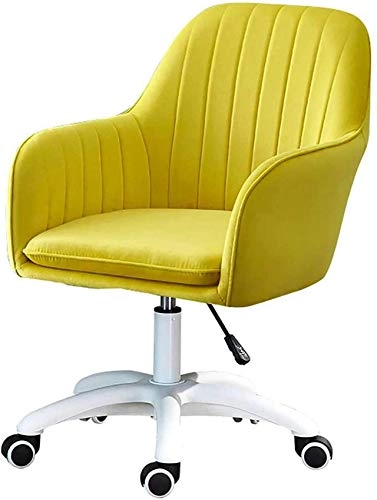 Velvet Task Chair - Adjustable Swivel Rolling Purple