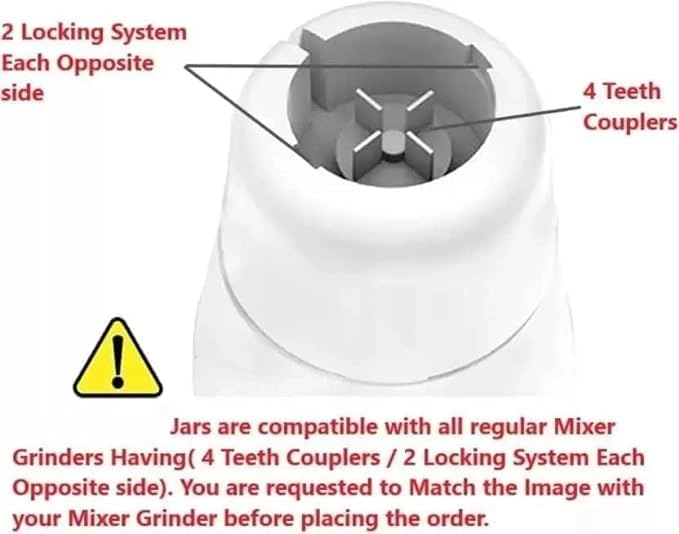 Milkshake Mixer and Juicer Jar - 1500 Ml