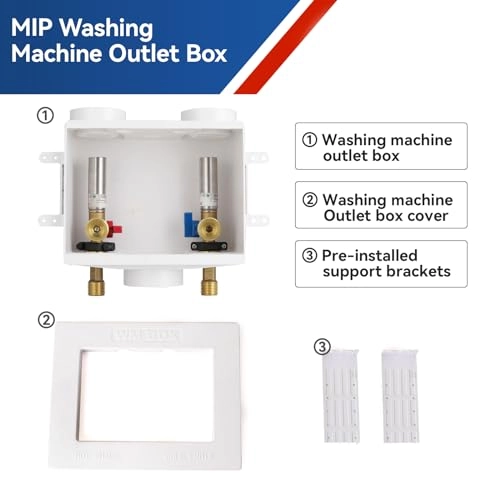 Washing Machine Outlet Box