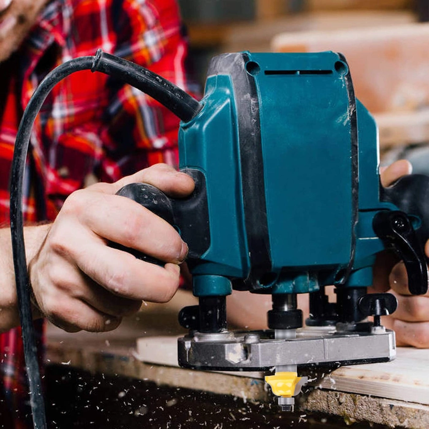 Router Bits Set - 1/2 Inch 24 Pieces