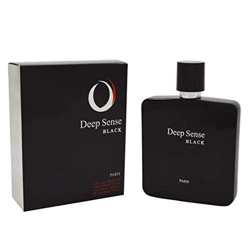 Deep Sense Black Eau de Parfum - 3.4 Ounce