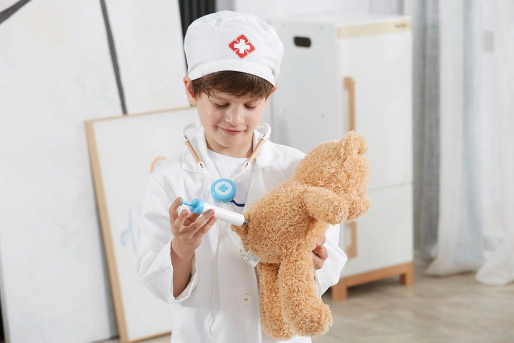 Little Doctor Uniform & Hat - 2 pcs (SW-44575)