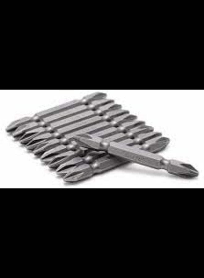Double Ended Screwdriver Power Bits - 10pcs PH2