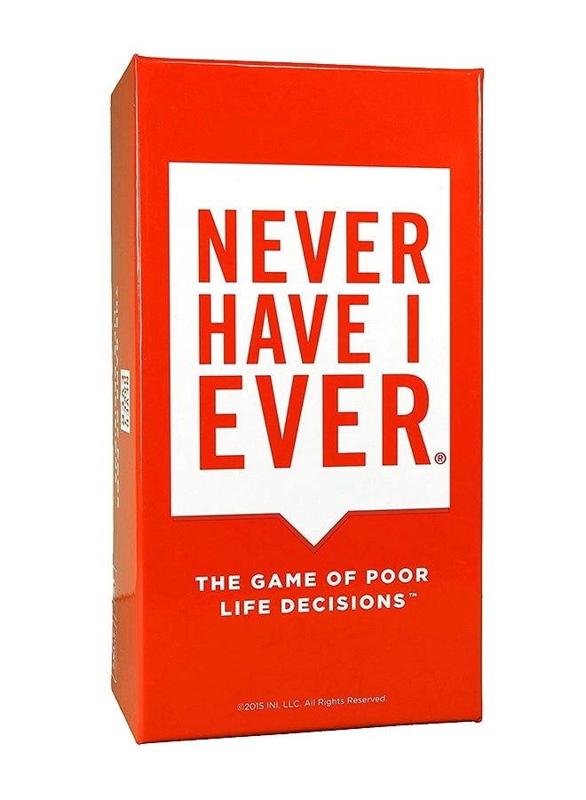 Integral Never Have I Ever - English 3+ Years