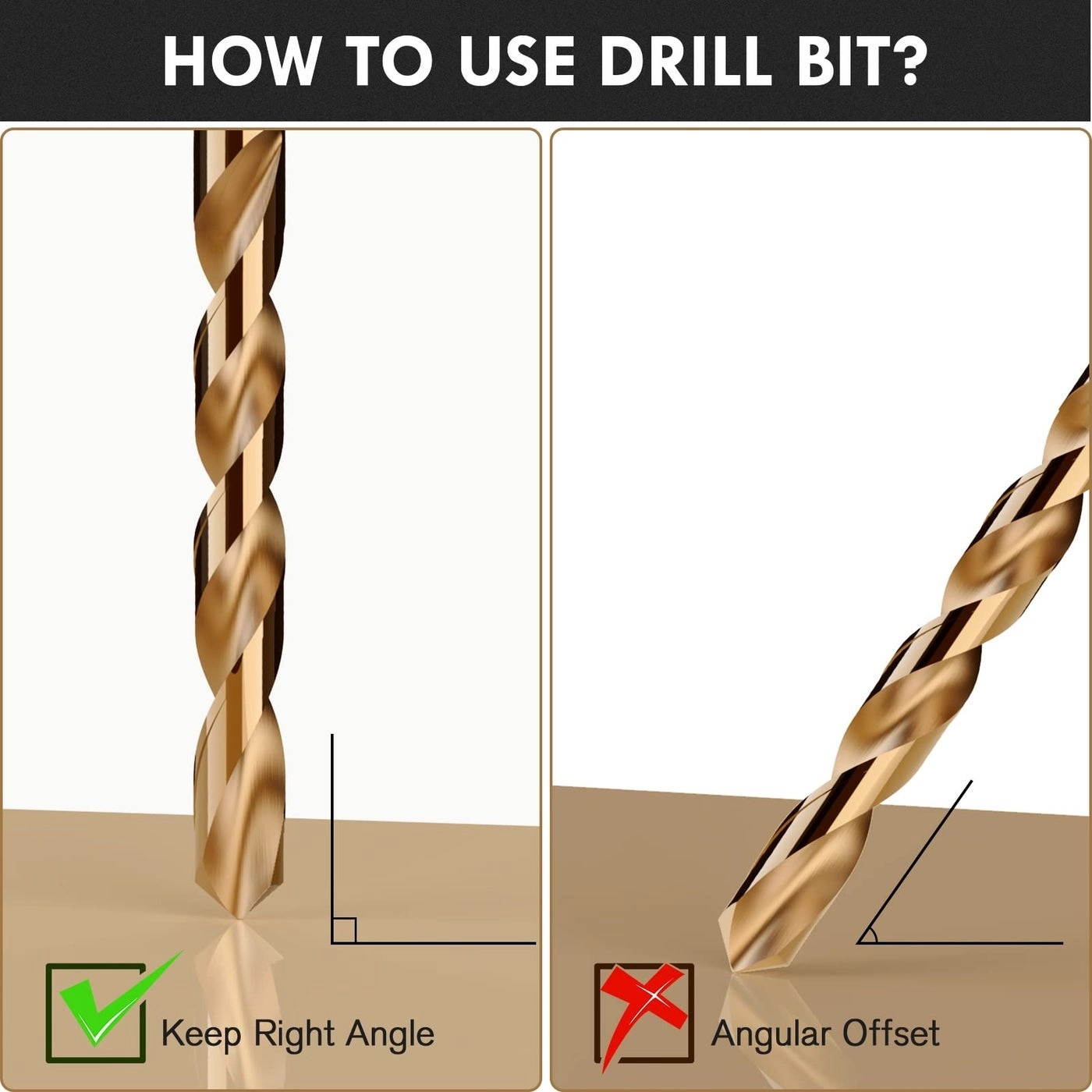 M35 Cobalt Drill Bit - 4pcs 16mm