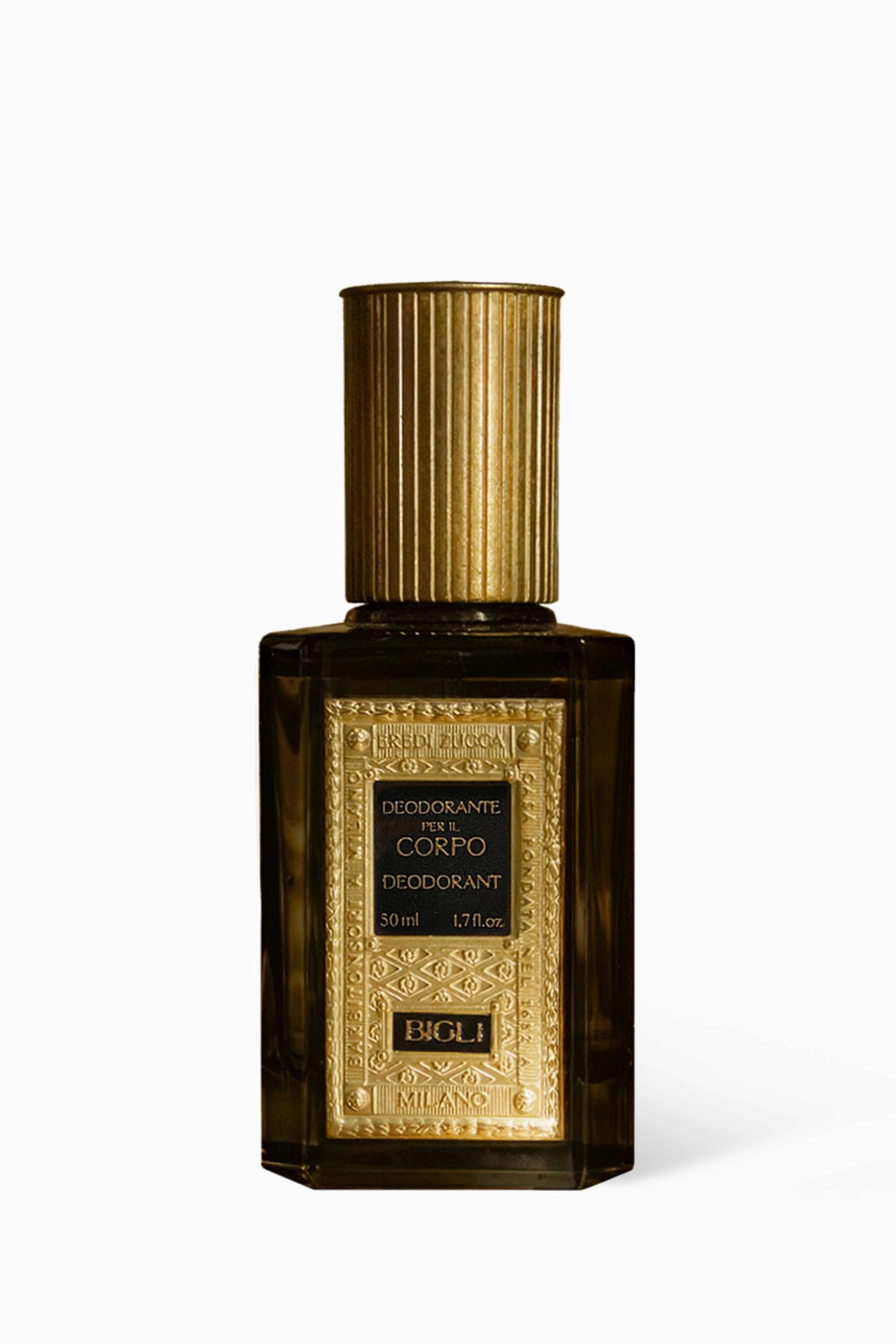 Eredi Zucca Parfum Deo Spray Fragrance Bigli Glass Bottle - 100ml
