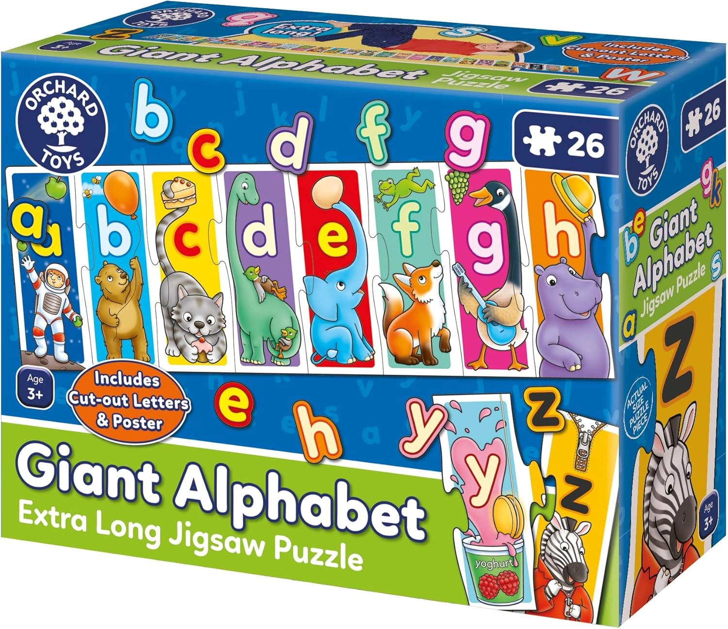 Giant Alphabet Jigsaw Puzzle - 3 Years & Above 26 pieces