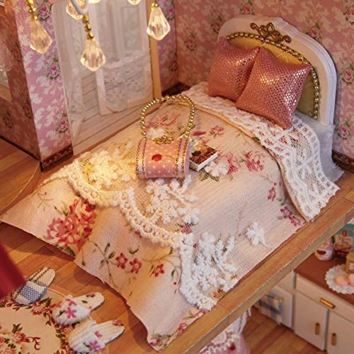 DIY Dollhouse - Romantic Miniature with Furniture