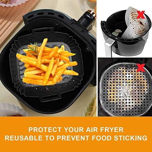 Air Fryer Silicone Liner - Food-grade Silicone 2PCS
