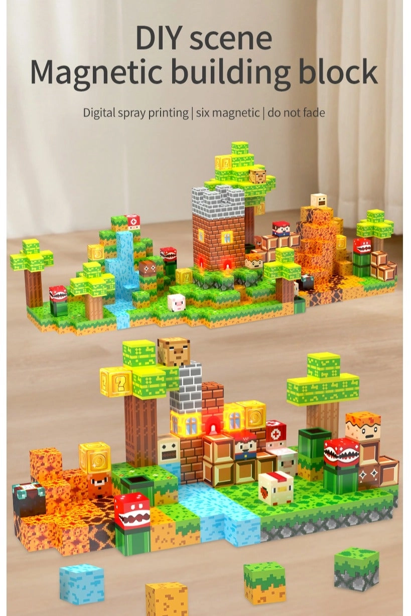 Magnetic Building Blocks - 137pcs Toy Building Blocks